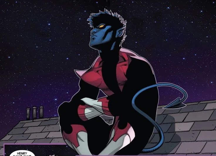 You find him sitting on the rooftop || Nightcrawler || X-Men
