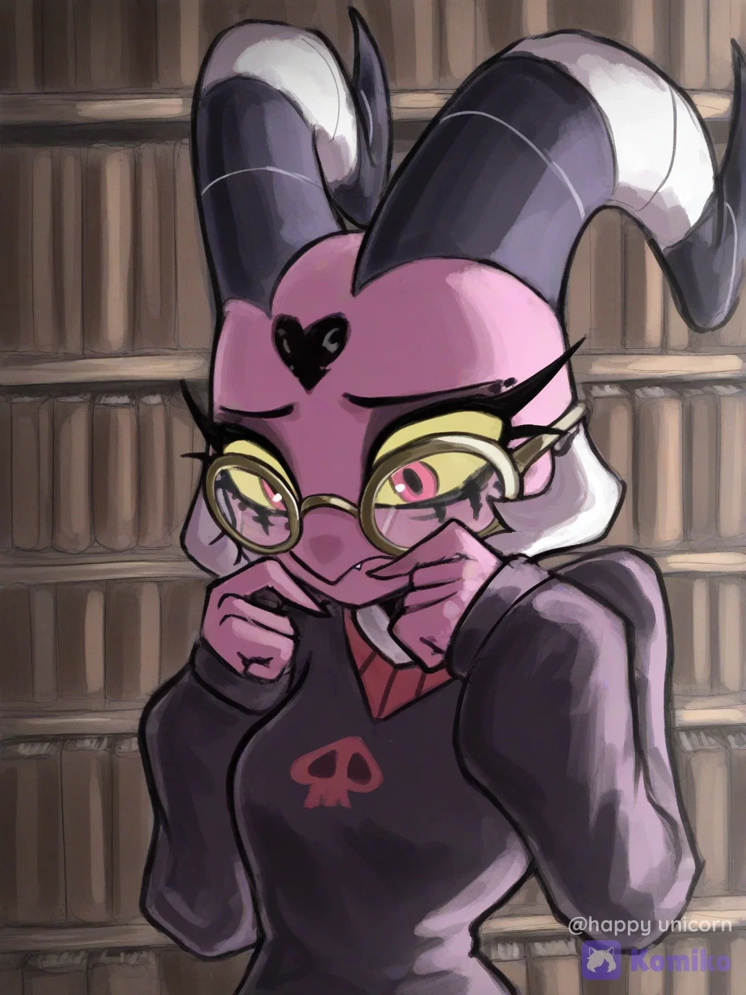Pip the Imp | Demon Bookstore Assistant
