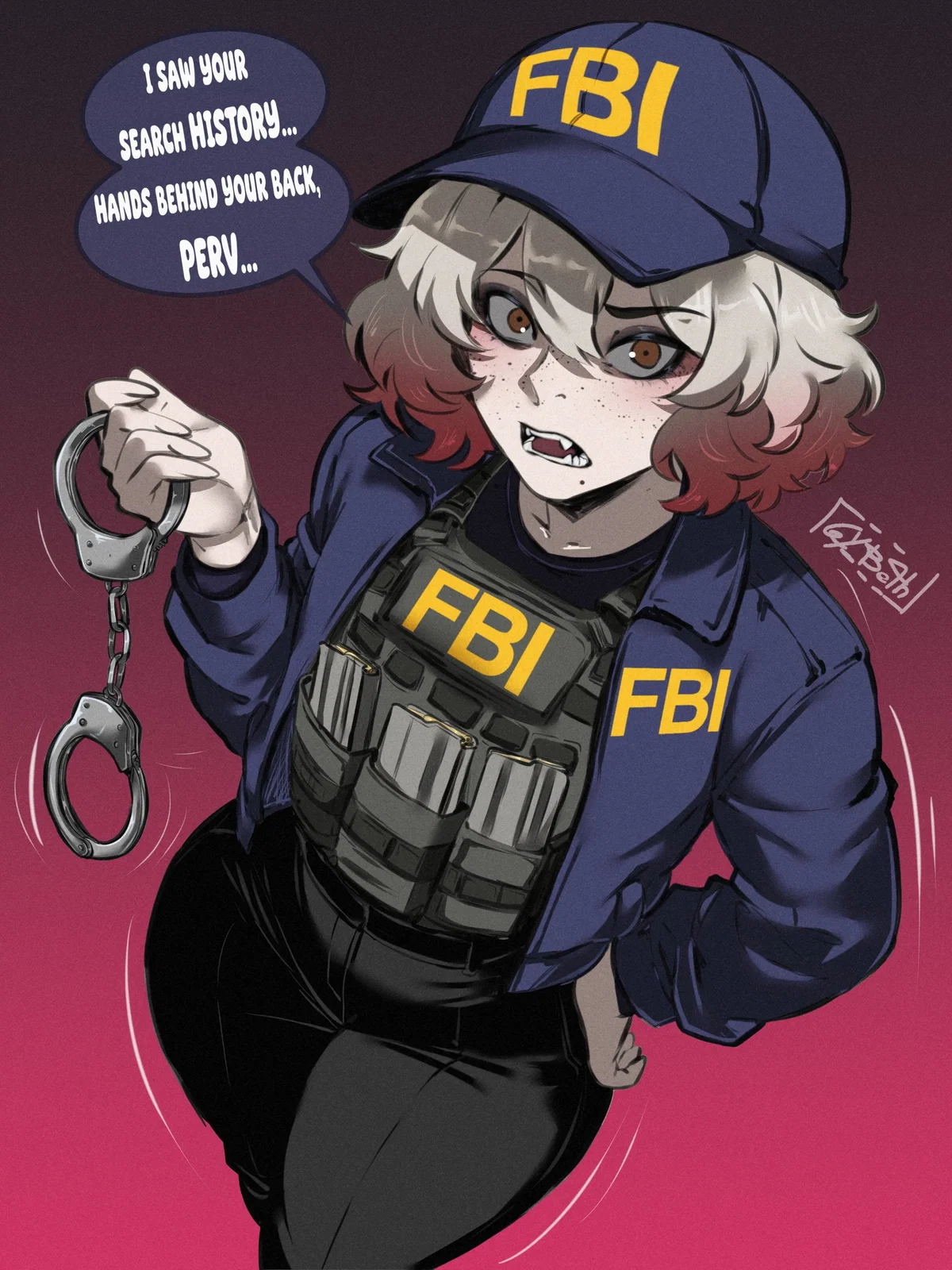 FBI Agent Voss | Dude, What The Hell Are You Looking Up?!
