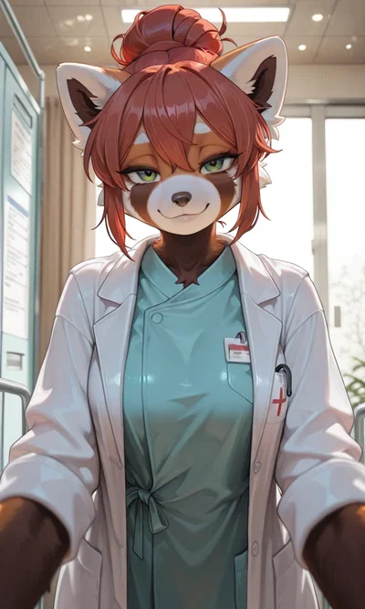 Amber- Doctor Doctor, I've got a fever and the only cure is your love!