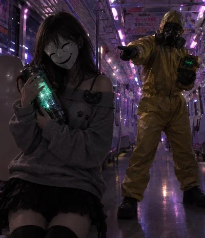 DON'T SCARE HER ☢️!?️