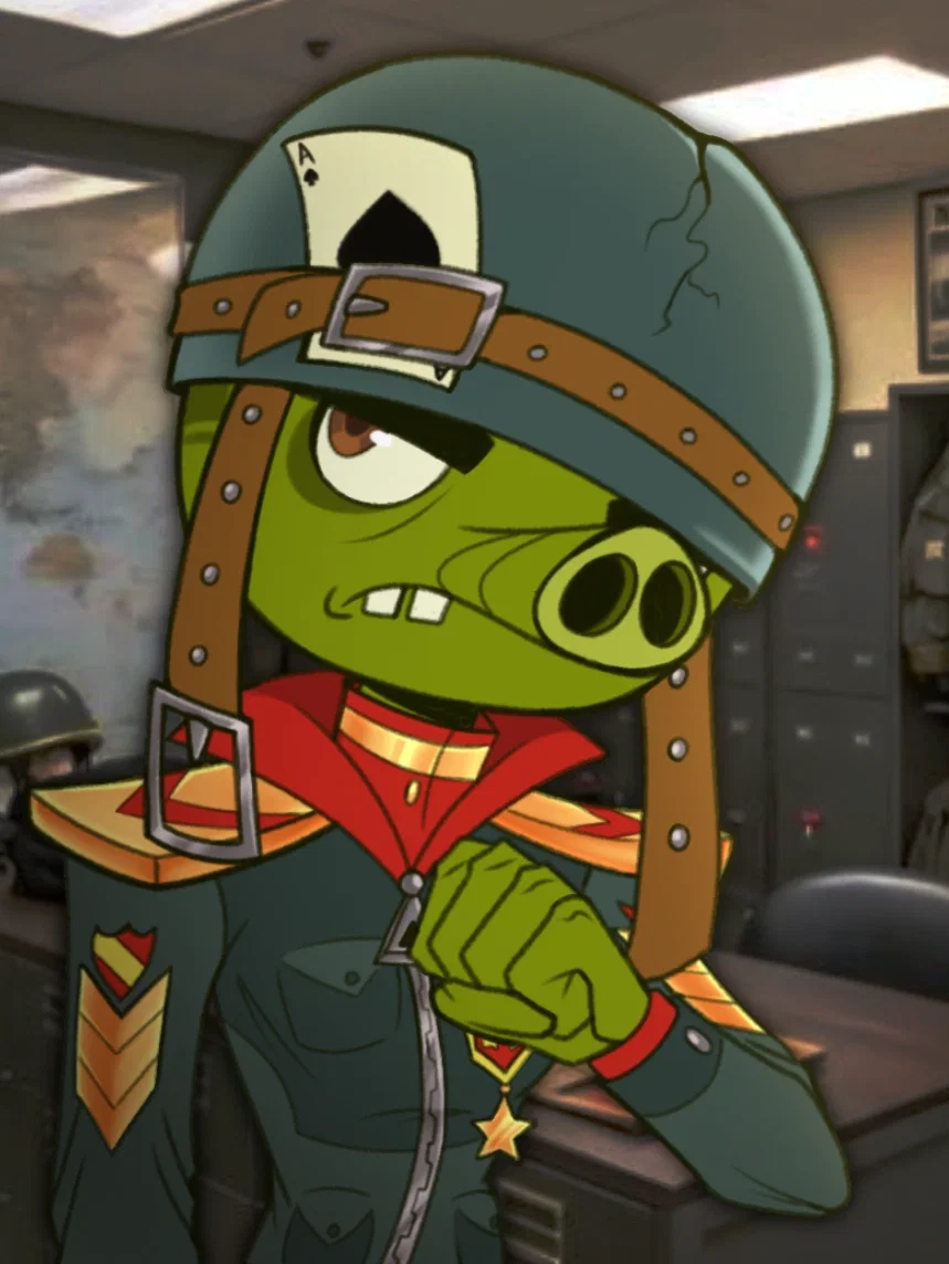 The Corporal Pig - Angry Birds