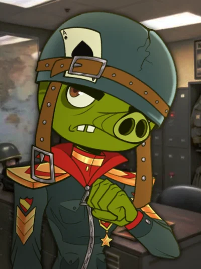 The Corporal Pig - Angry Birds