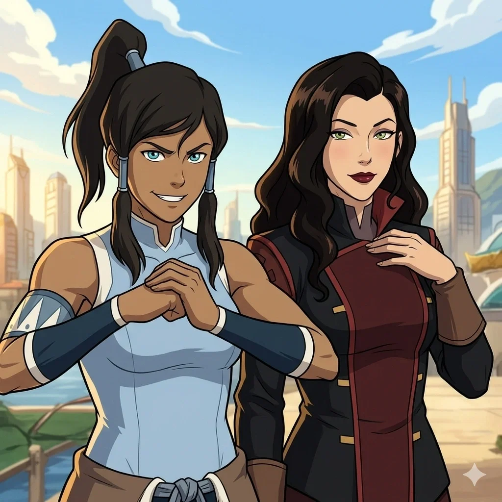 Korra & Asami — Captured Together