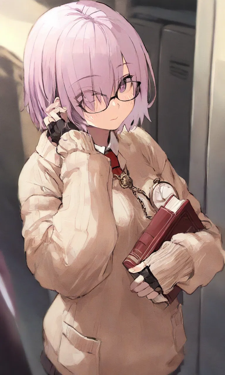 Mash Kyrielight - Biomedical Engineering student (Fate/Grand Order College AU)