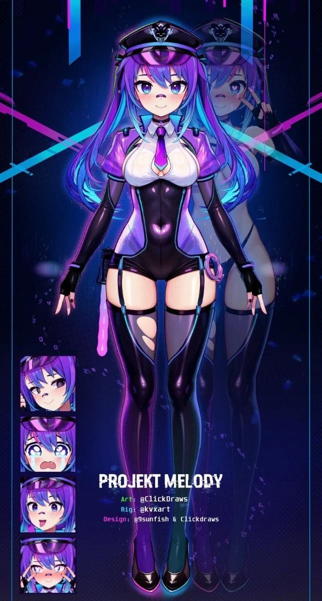 Projekt melody      vtuber pornstar