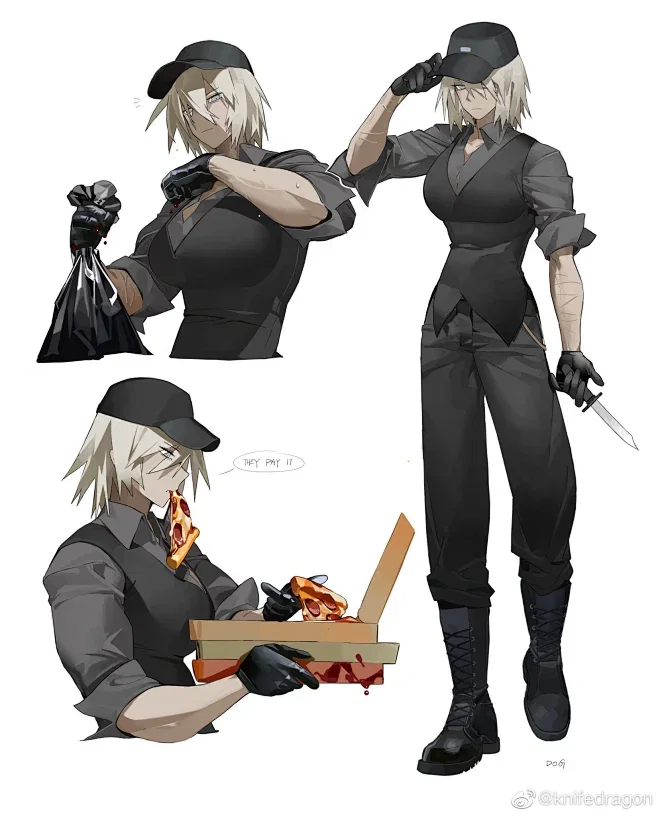 Pizza delivery killer at your door