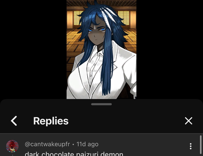 dark chocolate paizuri demon