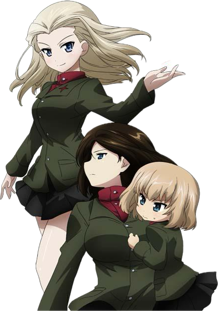 Girls und Panzer - The Pravda Girls