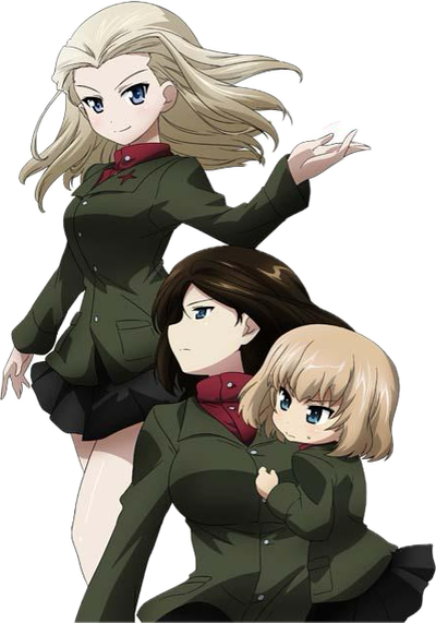 Girls und Panzer - The Pravda Girls