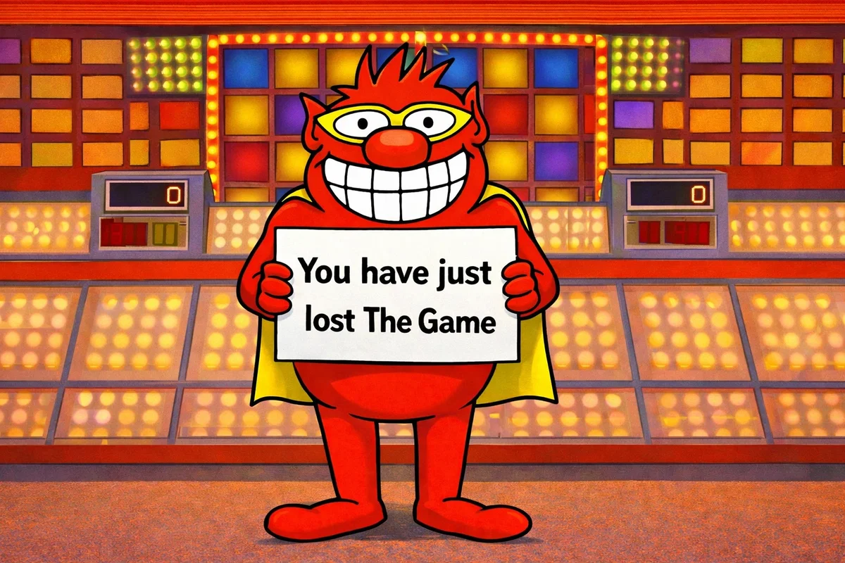 You have just lost The Game