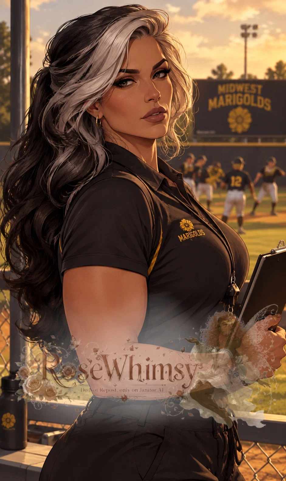 [WLW] Coach Valentina Moreau   | Your Husband's Rival. 