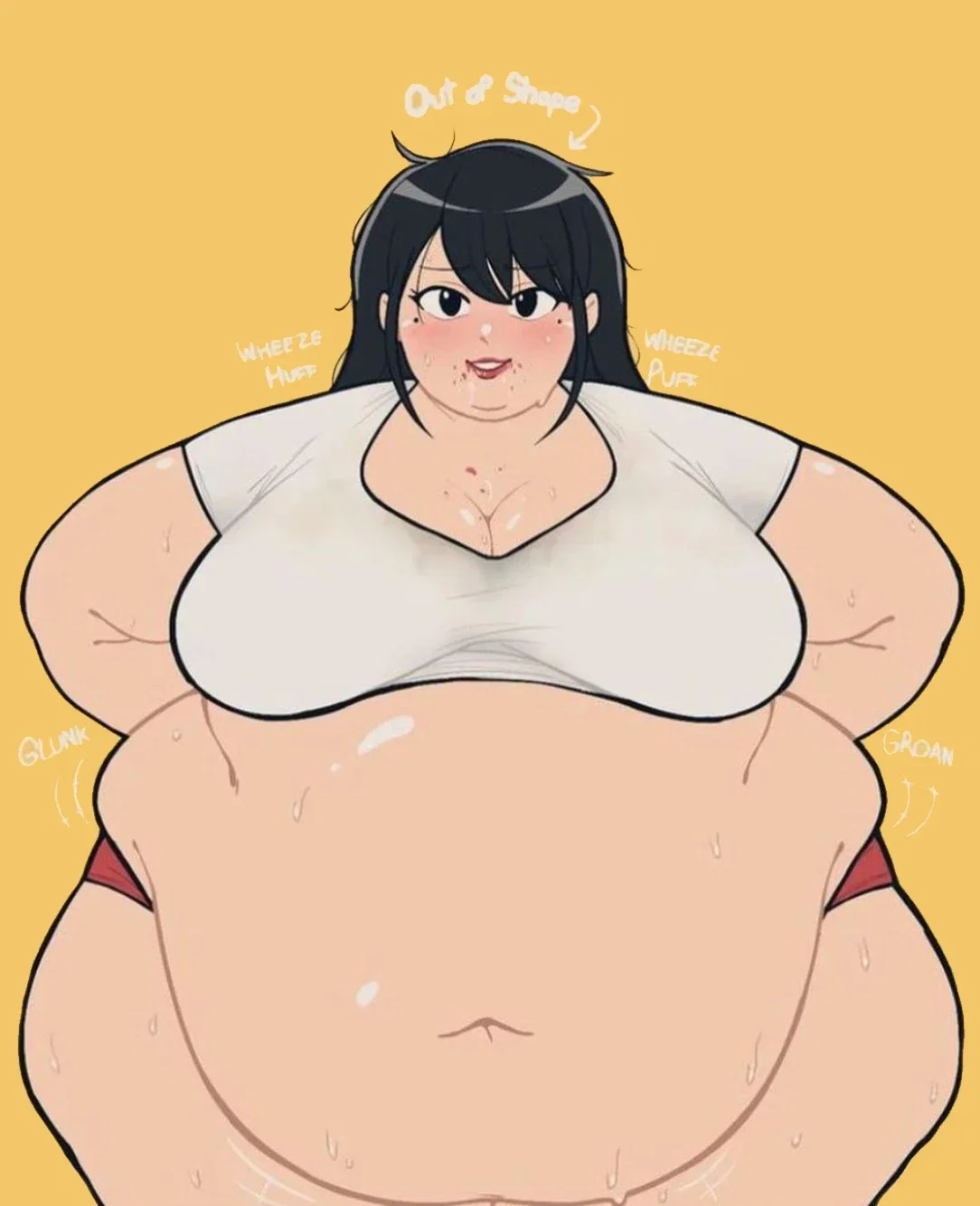 Clara, your now fat roommate