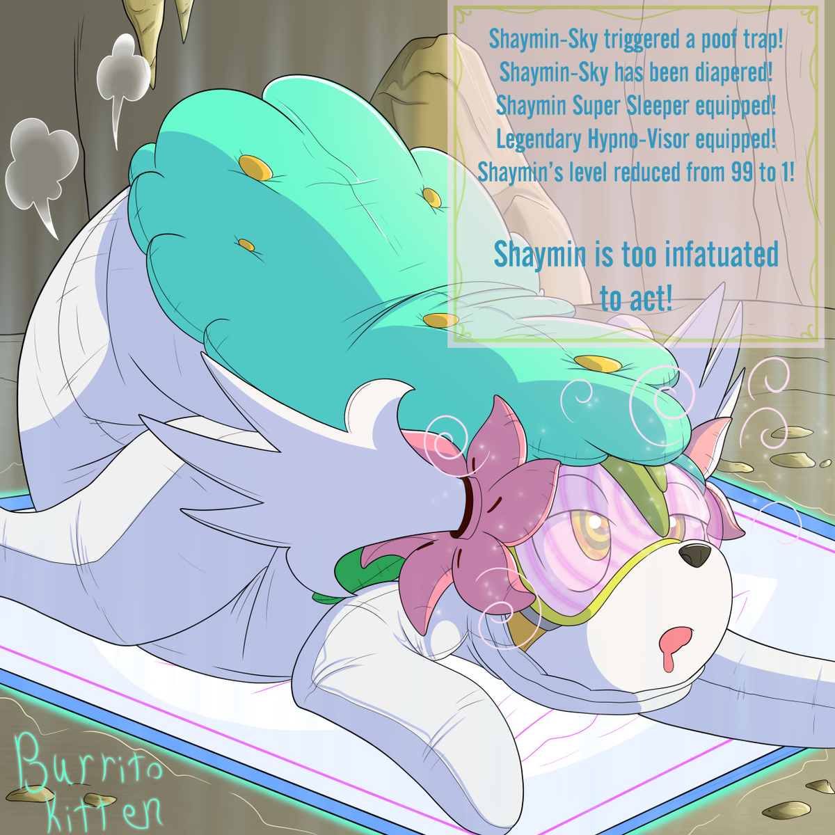 Shaymin(land form) diapersuit