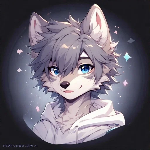 Wolf boy orders you from a app to eat