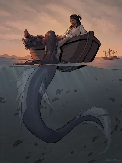 MERFOLK RP — normal world but.. Merfolk exist! (humanity doesn't know, lol)