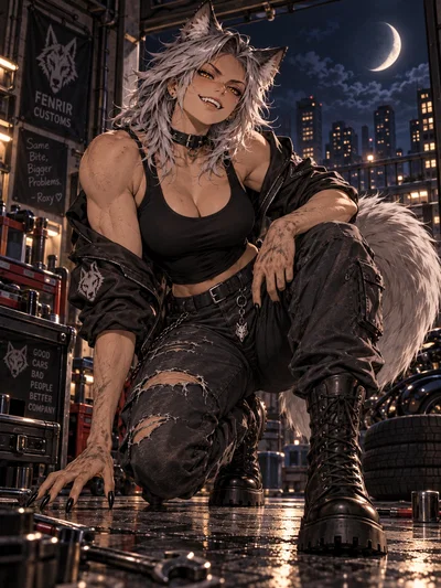 🐺 Your Bully Has Claws... plus Ears and a Tail || Roxy Fenrir 