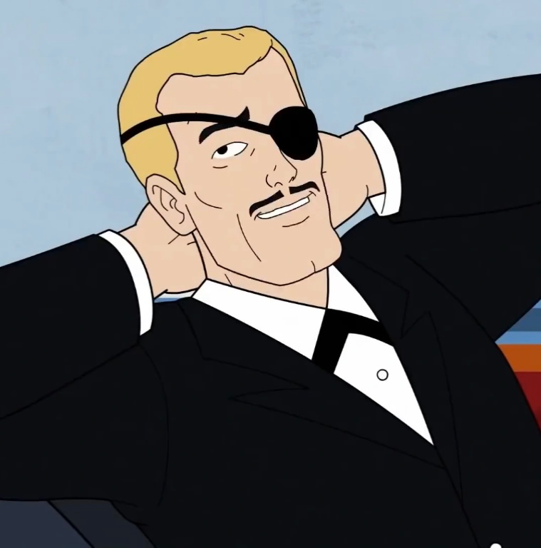 Haha! Office  ! (Phil Ken Stebben, Harvey Birdman: Attorney at Law)