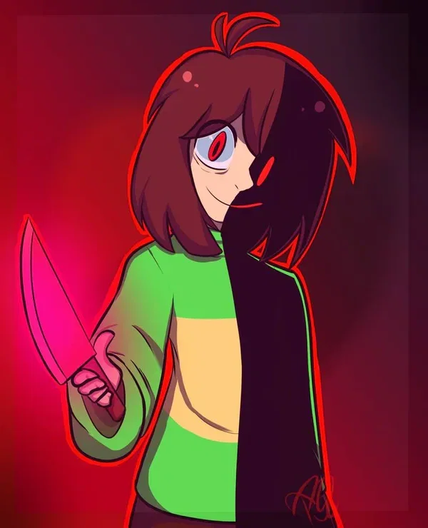 🔪VS Chara Dreemurr🔪| [GLITCHTALE]