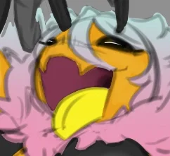 That's a pretty big bee... (reupload)