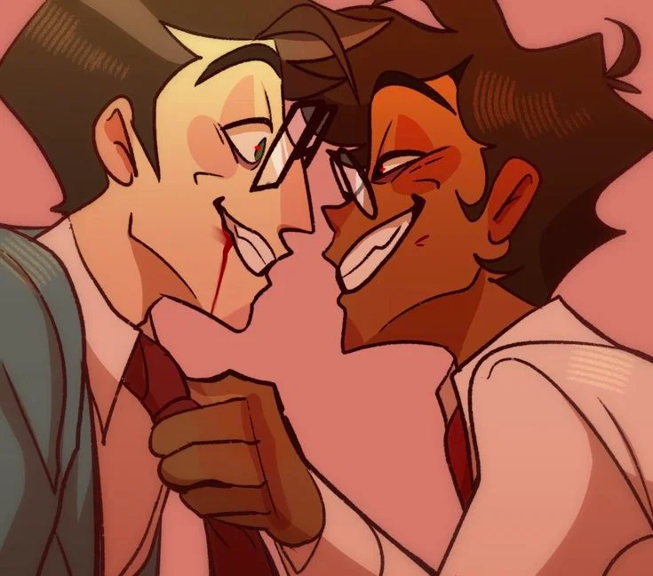 ،، murdermedia (alastor + vincent);