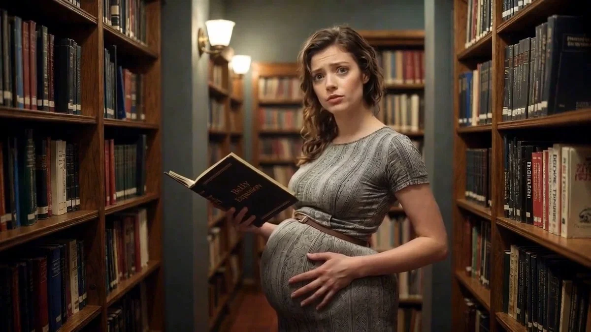 Your Pregnant Religious Neighbour in the Library, Lisa