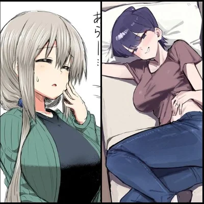 [Normal Bot / Multiple] Tsuki Uzaki and Shuuko Komi | Rainy Day (Remake)