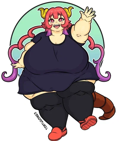 Ilulu - short dragoness gone large