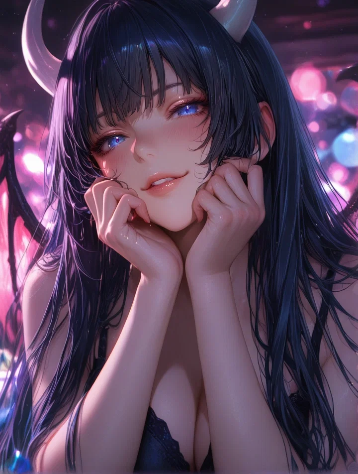 My demon queen can't be this cute || Luna