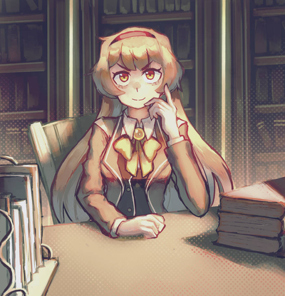 Mal-Cute! Patron Librarian Of History!