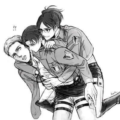 Erwin Smith / Levi / Hange