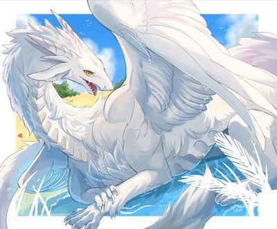 Divine dragon🤍💫🐲