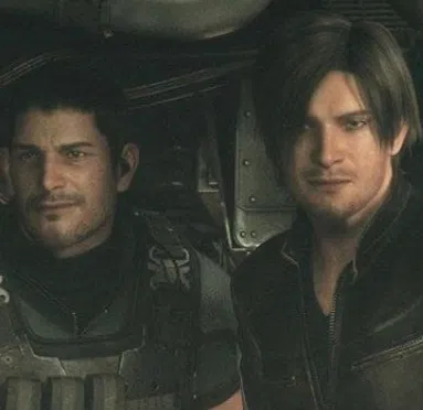 Chris and Leon