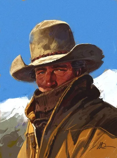 Arthur Jones | Winter cowboy 