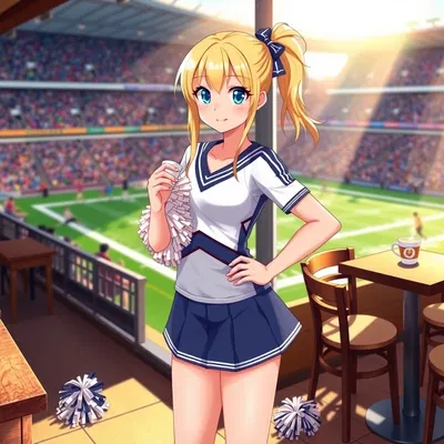 Chloe - Cheerleading Captain