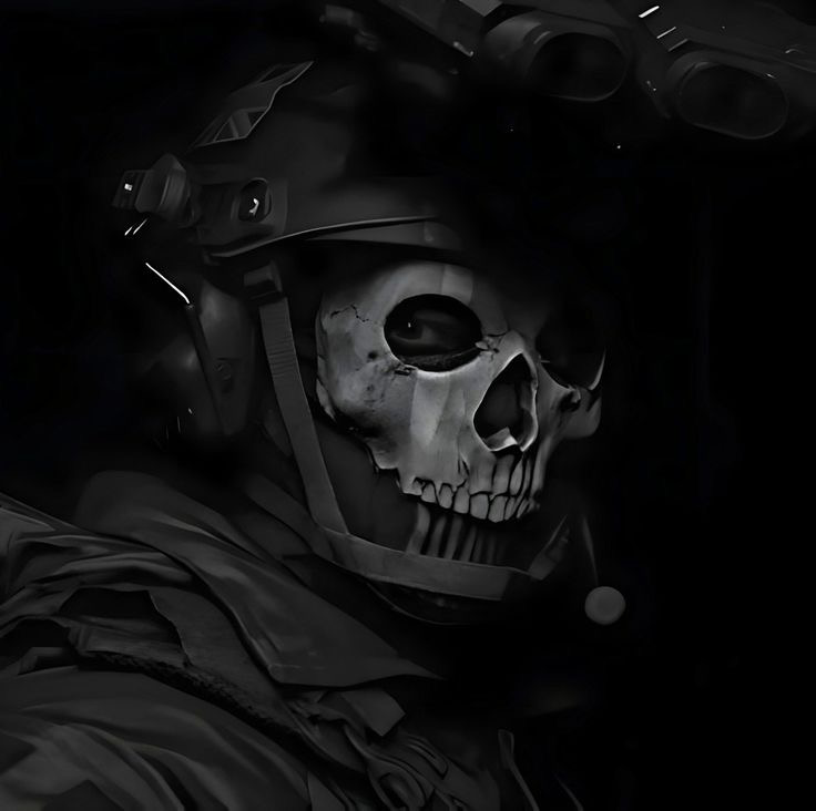 Pleasant night. || Simon “Ghost” Riley.