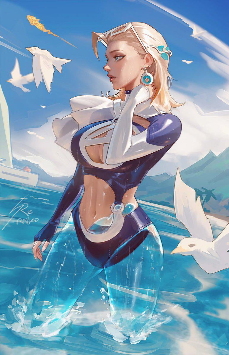 Sue Storm/Invisible Woman | Azure Shade | Wife Surprises You On Beach