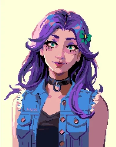 Abigail- Stardew Valley