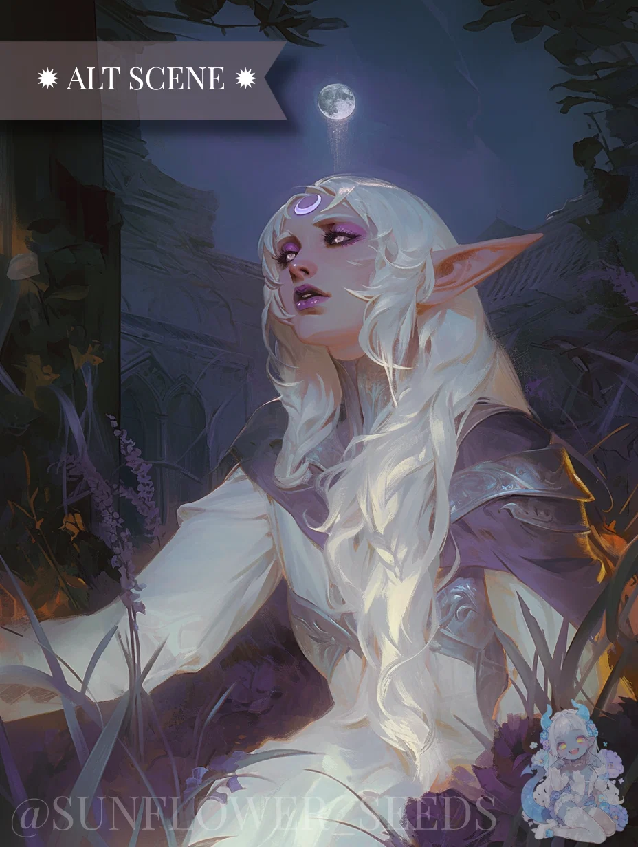 Selene - Elven Cleric - Alt