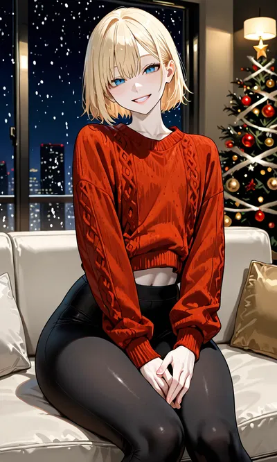 Your Femboy Roommate Wants To Spend Christmas With You - Cameron