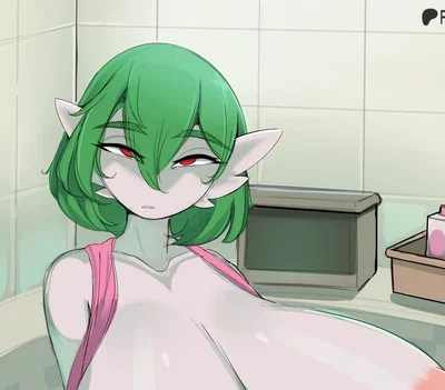 Your Gardevoir is taking a bath