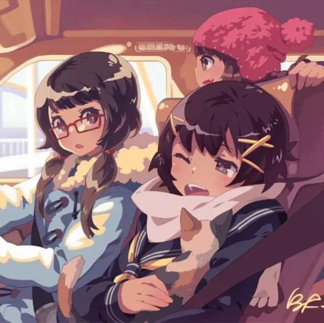 Three strange girls you meet at the mall