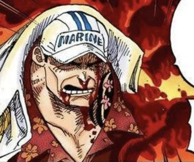 Akainu (injured)