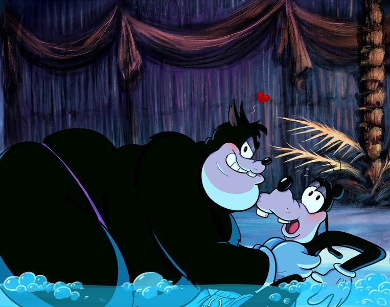Pete & Goofy Hottub