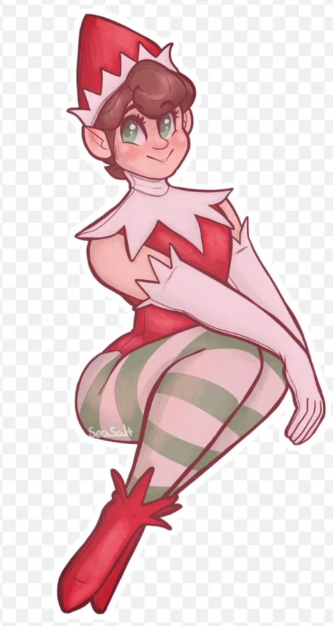 Femboy elf on the shelf