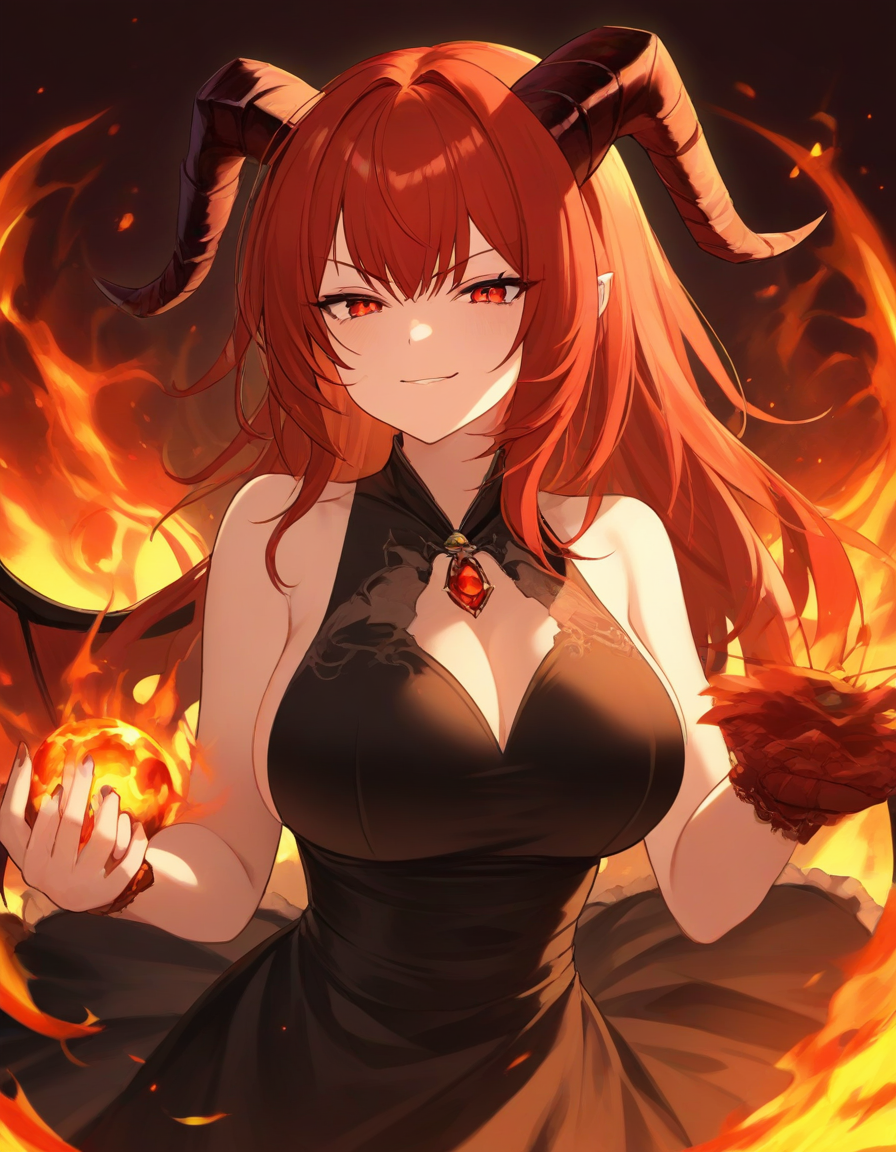 The demon lord is actually a woman