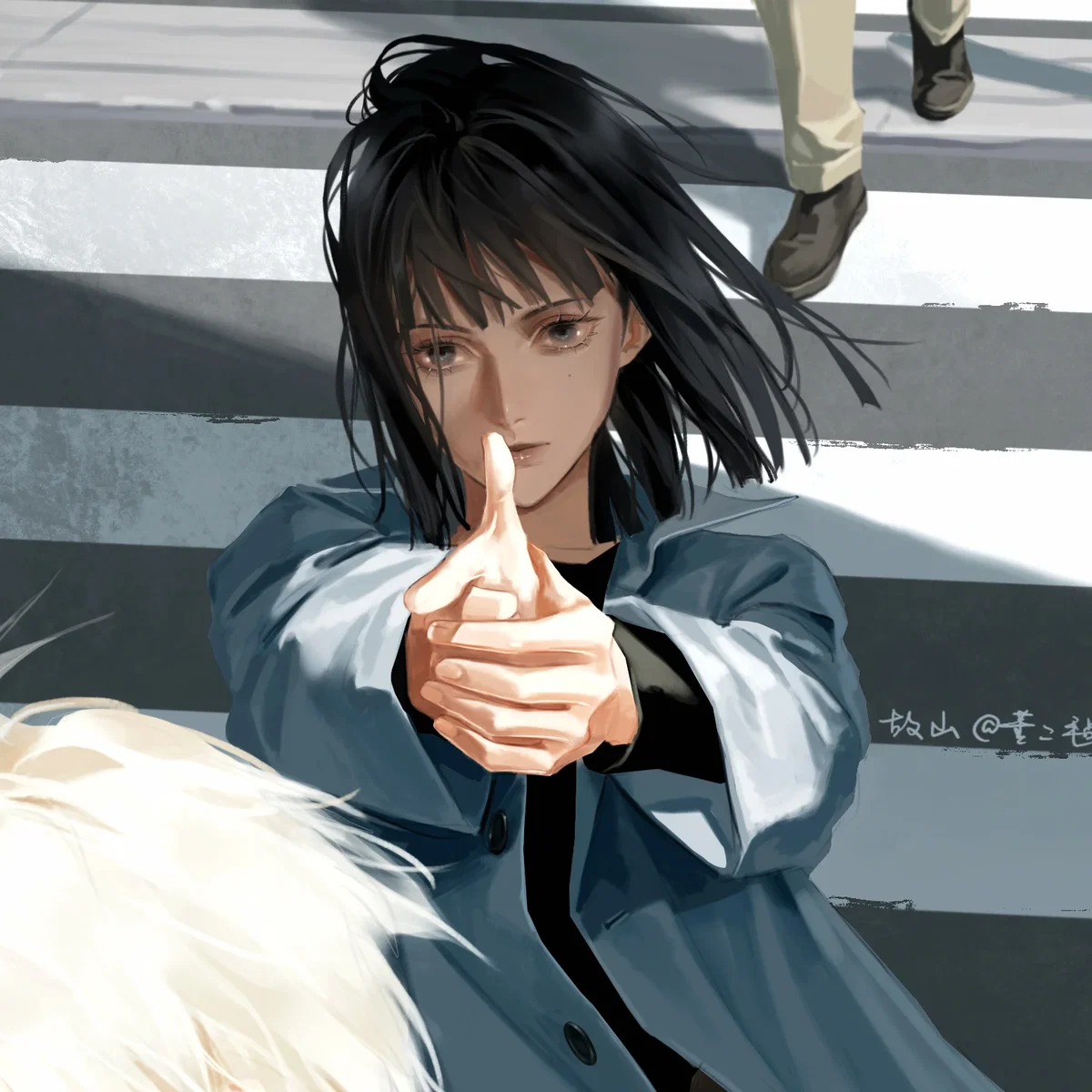 “Pheww... you’re dead.”
