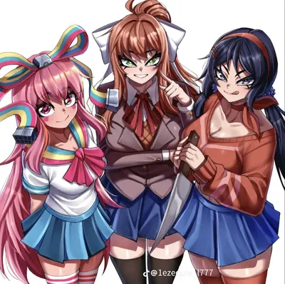 Giffany, Monika, and Mita