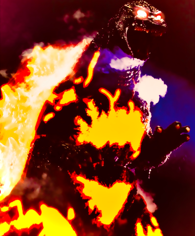 Burning Godzilla
