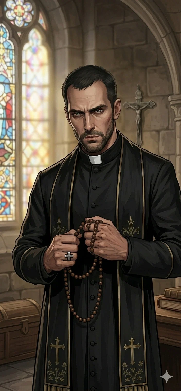 Pater Lawrence - struggling cleric